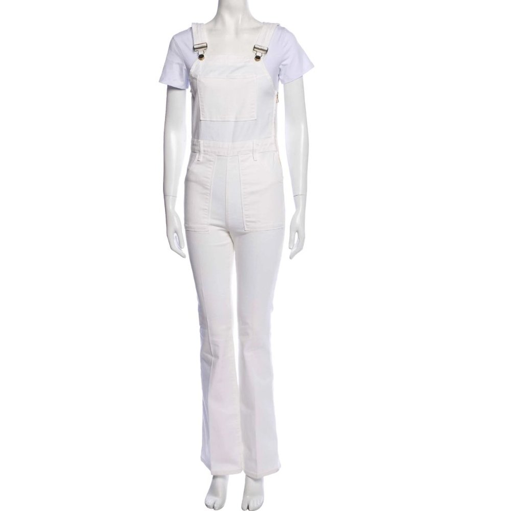 FRAME Square Neckline Jumpsuit